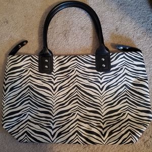 Large Zebra Tote